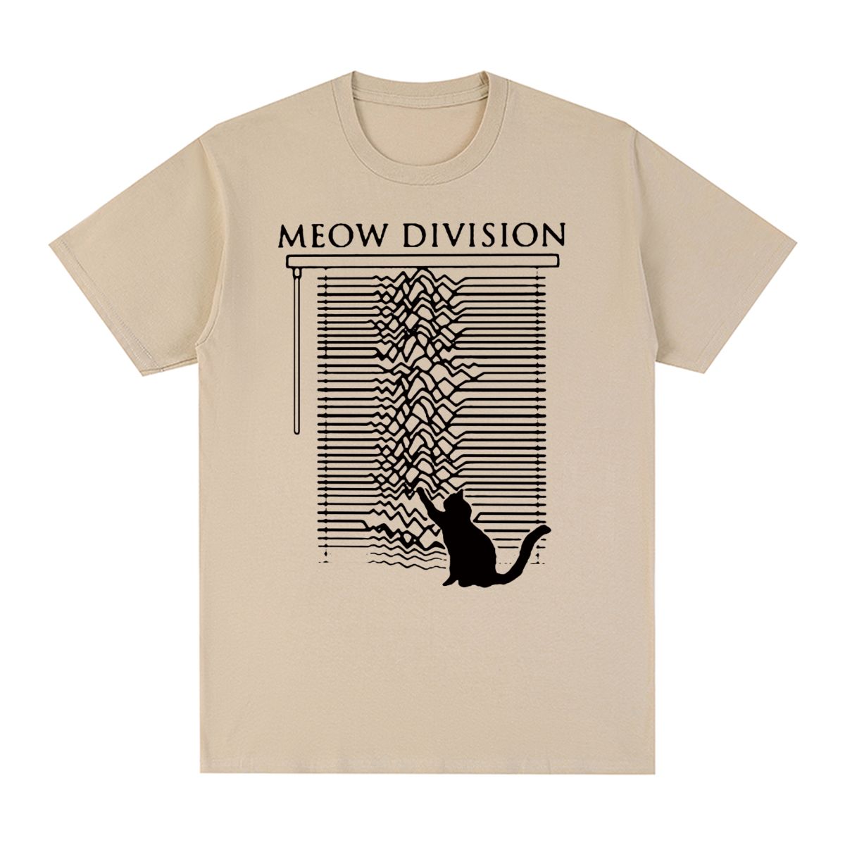 Women Fashion 80S - Freude Division unbekannte Freude Katze Vintage