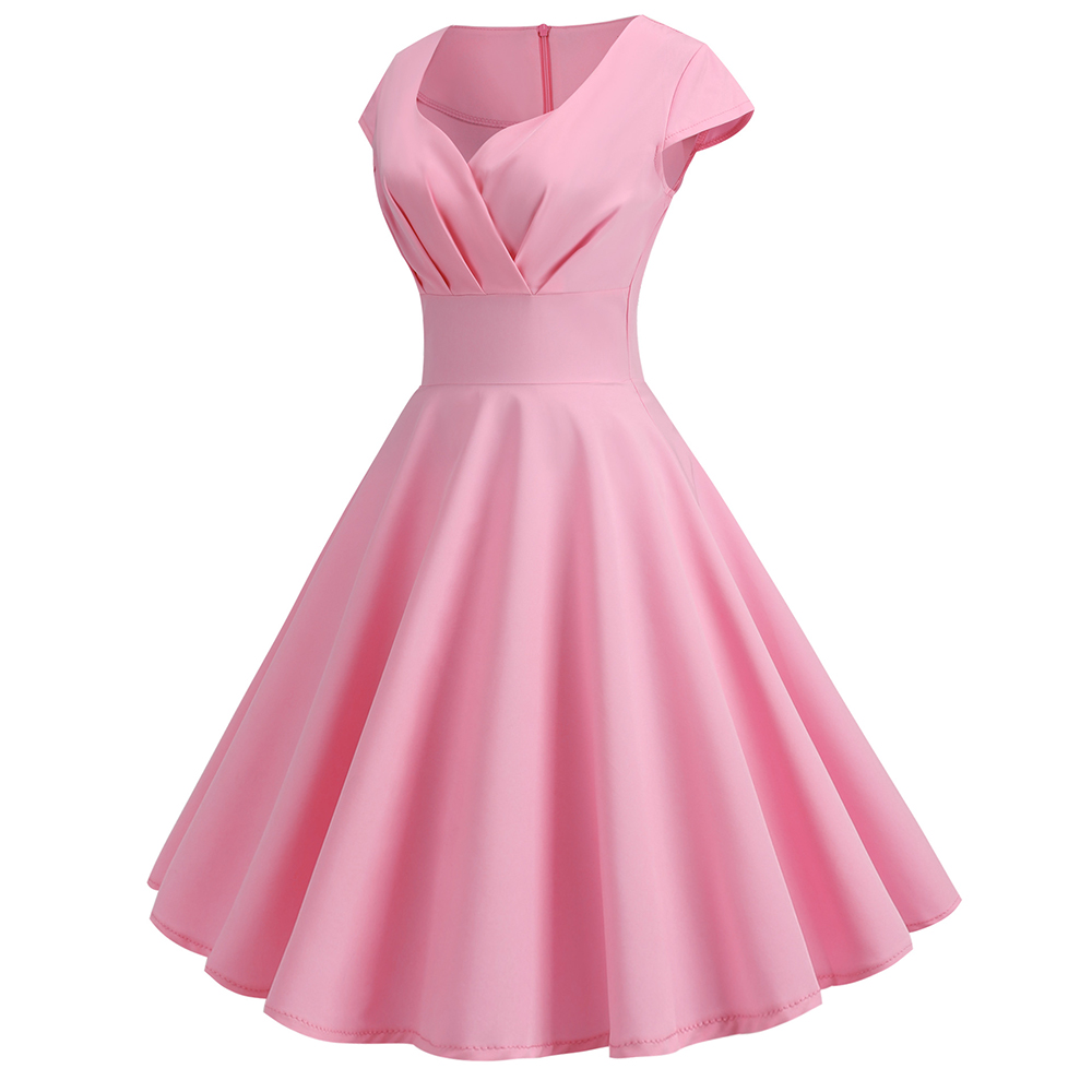 Women'S Fashion In The 50S - Mode Heißer Verkauf Frauen Kleid Damen