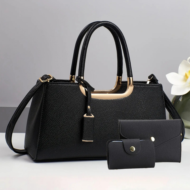 Crossbody Bag Women - Umhängetaschen aus PU-Leder, verstellbarer Riemen, schlichtes