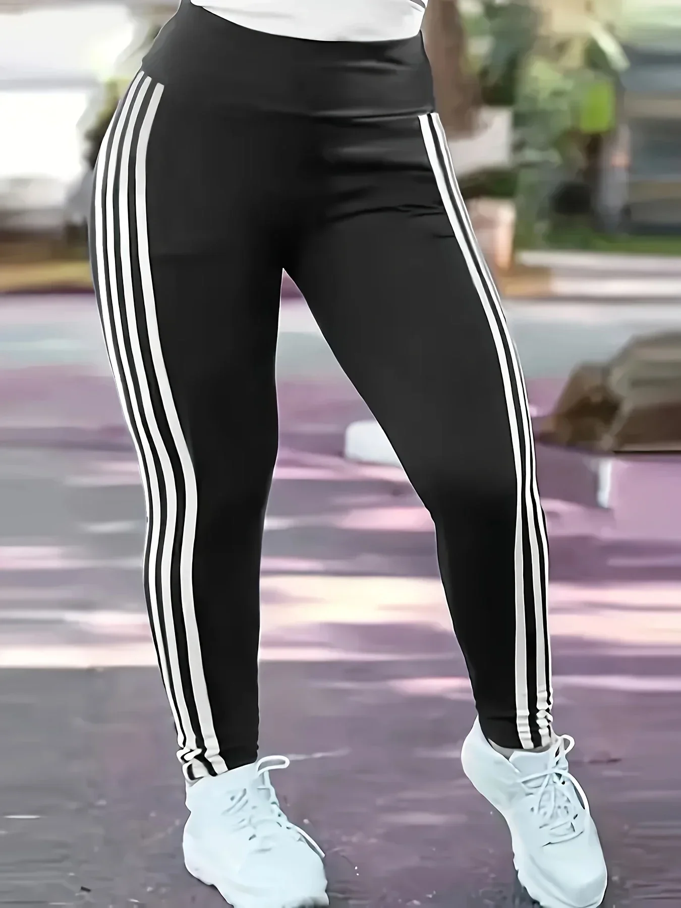 Women'S Fashion Leggings - Frauen 1XL-5XL Plus Größe Damen Beiläufige