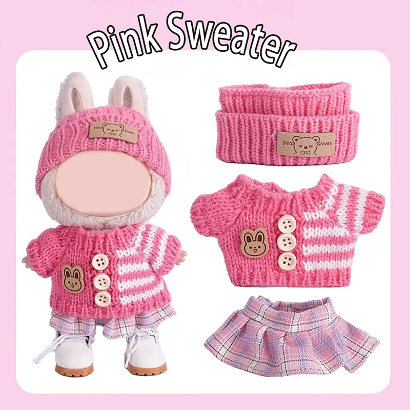 Women'S Fashion Kilt - 1 Set rosa Kleidungskombinationen, geeignet für