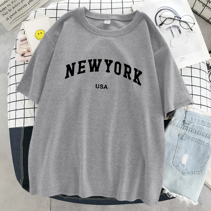 Women'S Fashion York - New York Usa Stadt Brief Grafik