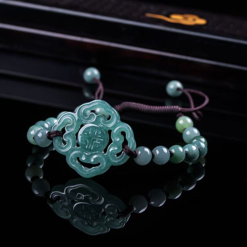 Women'S Fashion - Natürliches Jadeit-Armband der Klasse A, originelles