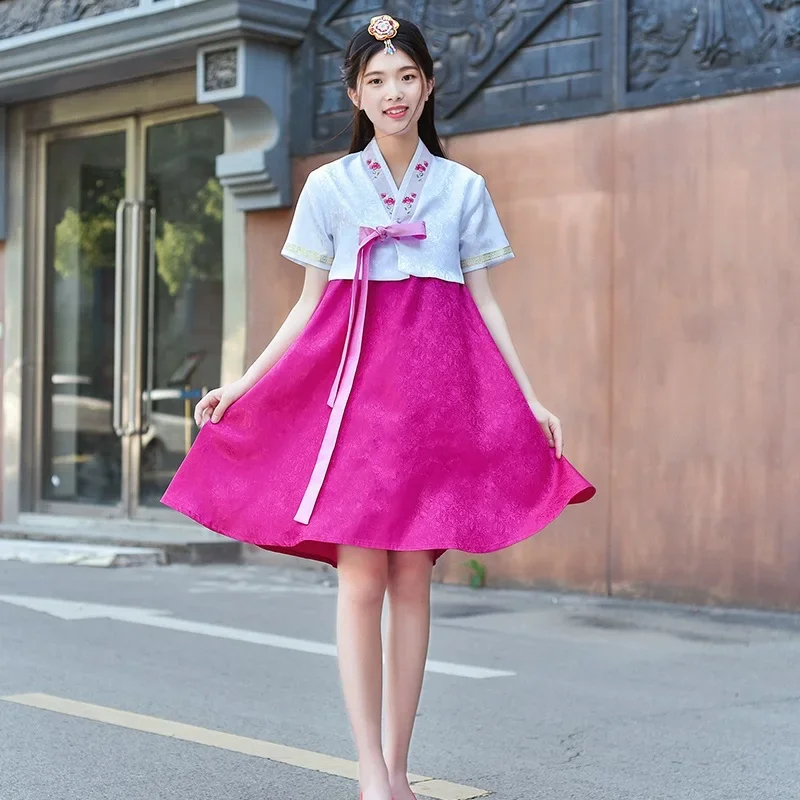 Women'S Fashion Leggings - 2026 2024 Damen Hanbok-Kleid Traditionelle Koreanische