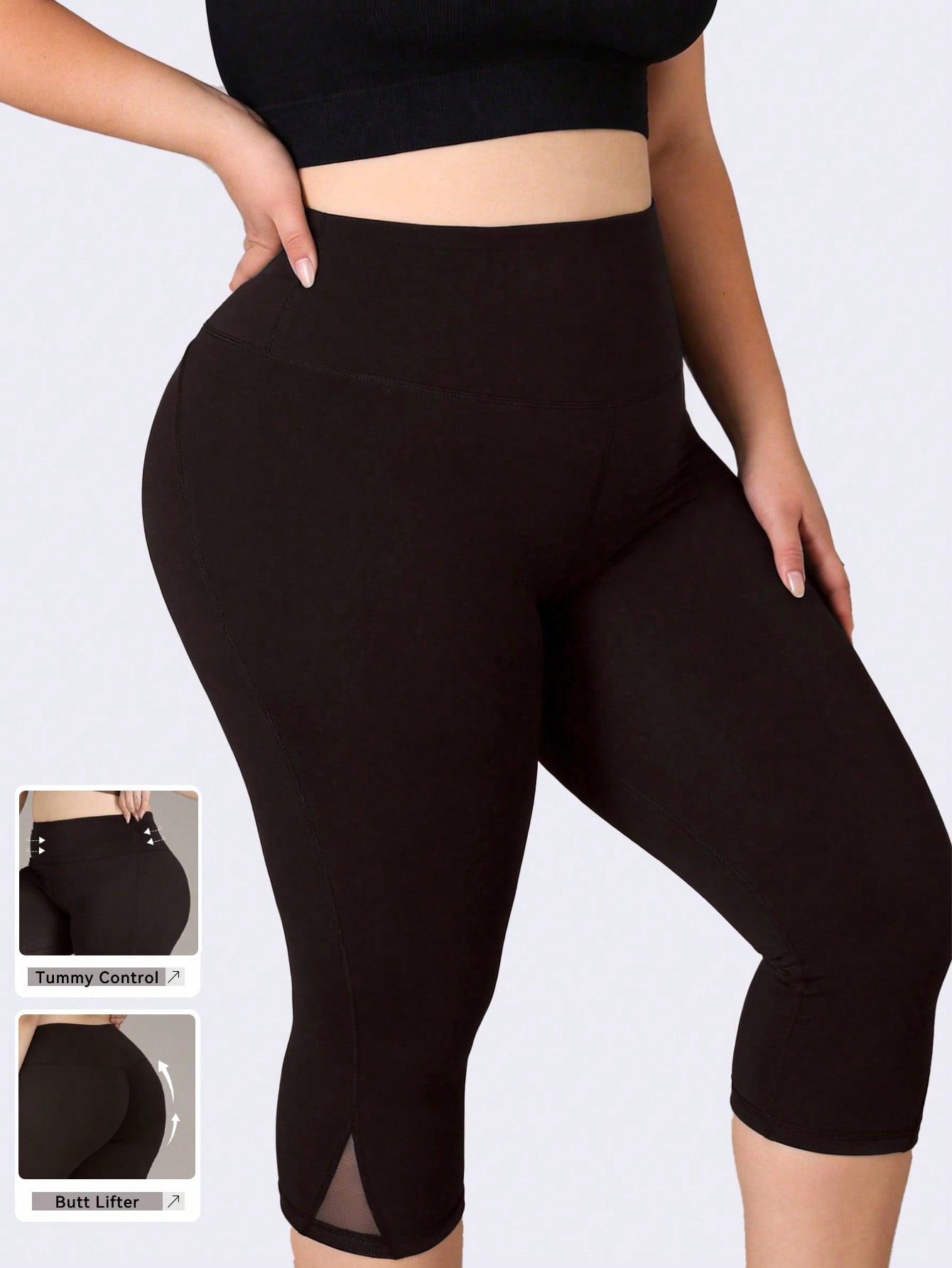 Women'S Fashion Leggings - Damen-Gym-Leggings in großen Größen – Yoga-Hosen