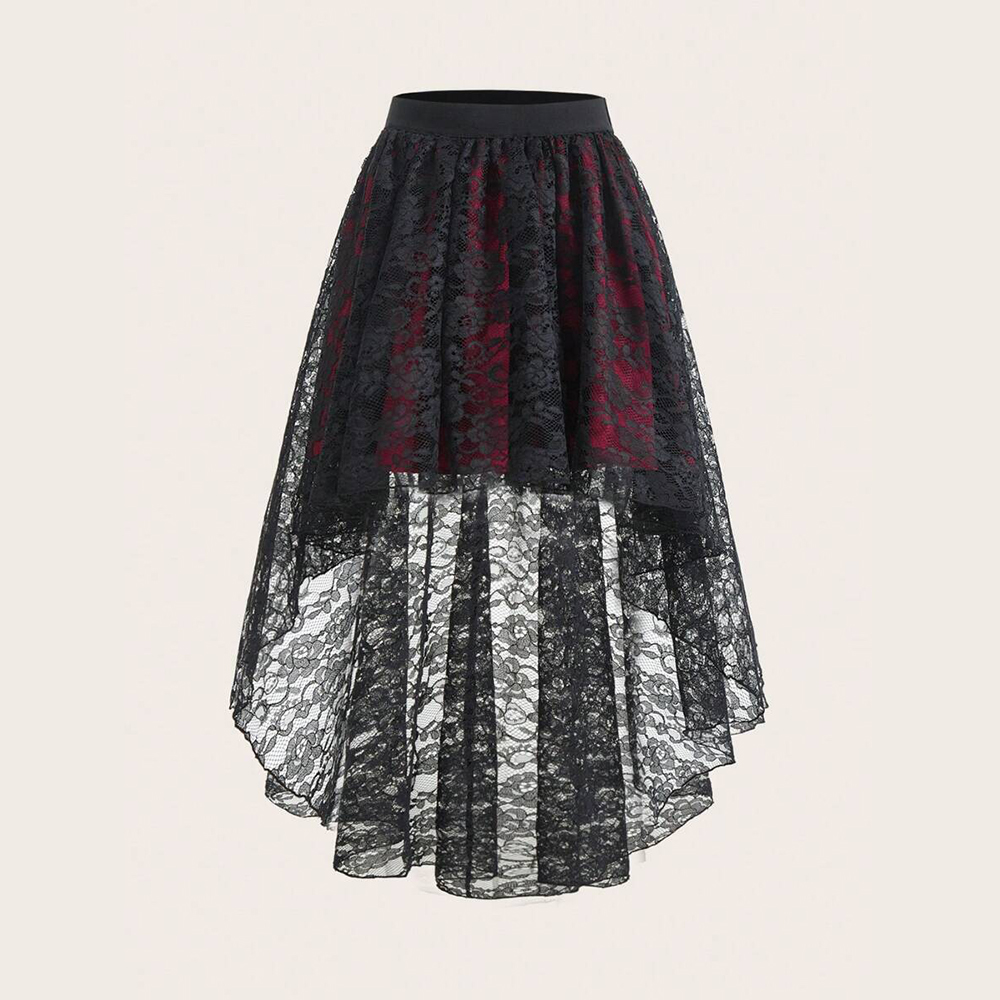 Women'S Fashion Kilt - Plus Größe Gothic Elegante Frauen Rock