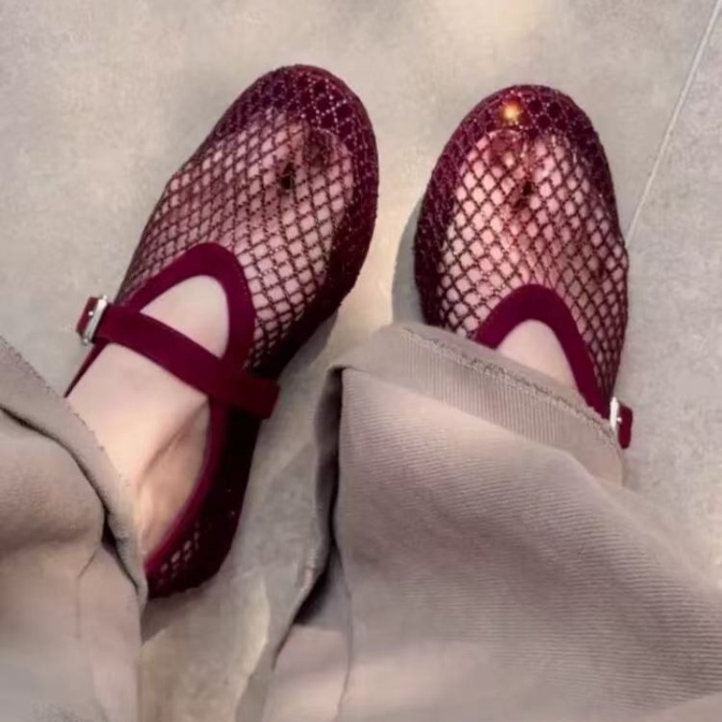 Women'S Fashion Sandals - Hohle Strass-Baotou-Sandalen für Damen 2026 –