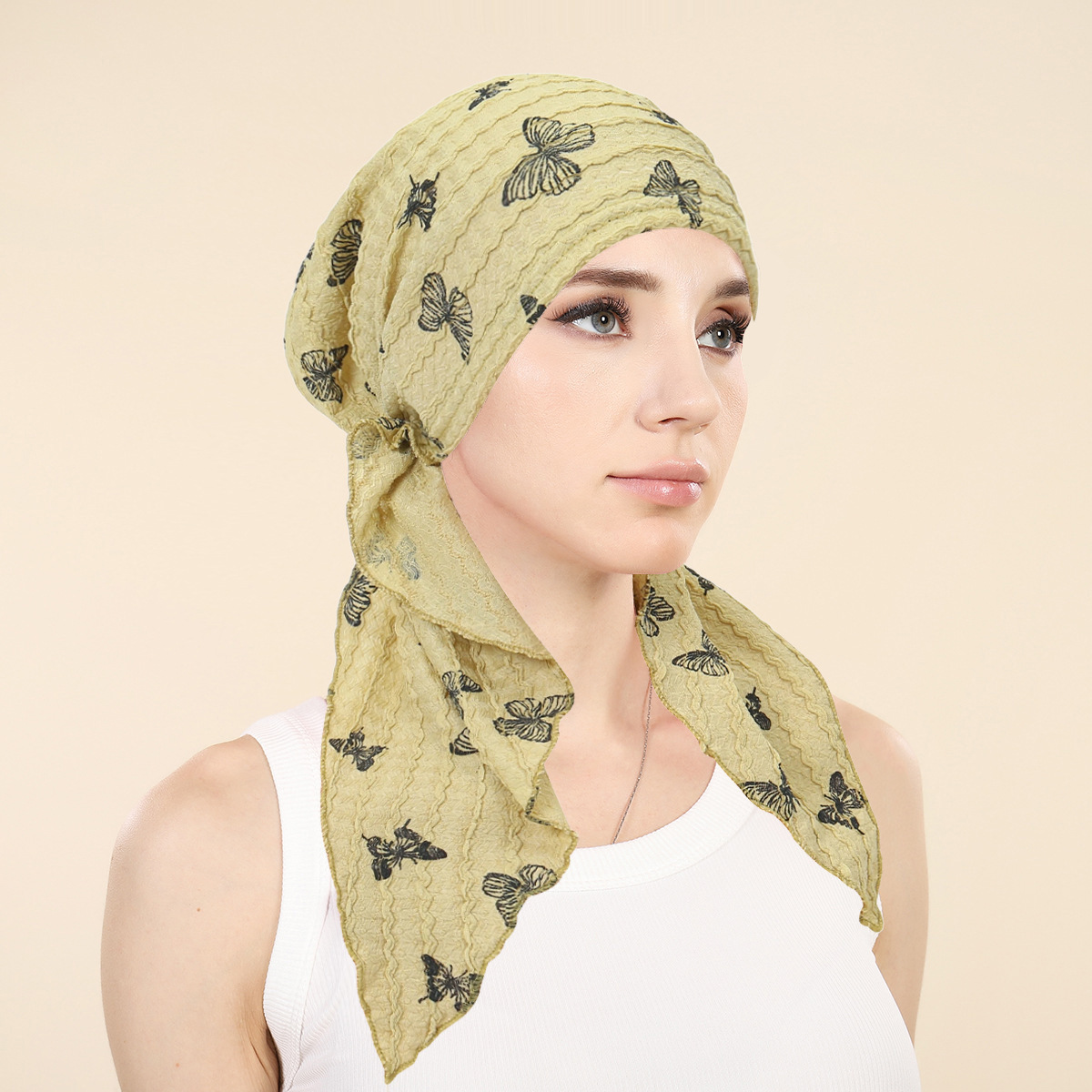 Women'S Fashion Headbands - Muslimische Hijab-Kappen für Frauen, Kopfwickel, weicher,