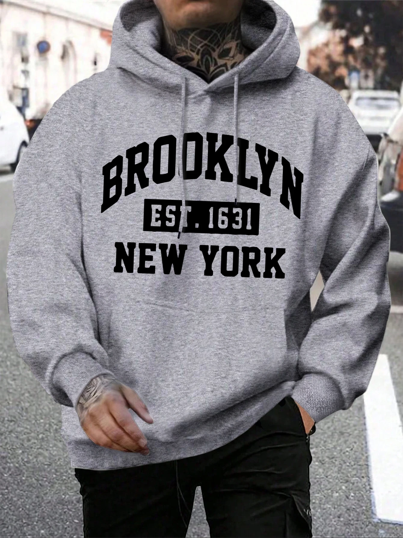 Women'S Fashion York - Brooklyn New York bedruckter Kapuzenpullover für