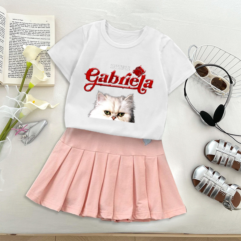 Mode K POP K-KATSEYE T-shirt F – Women'S Fashion Kilt Bewertung und Preis