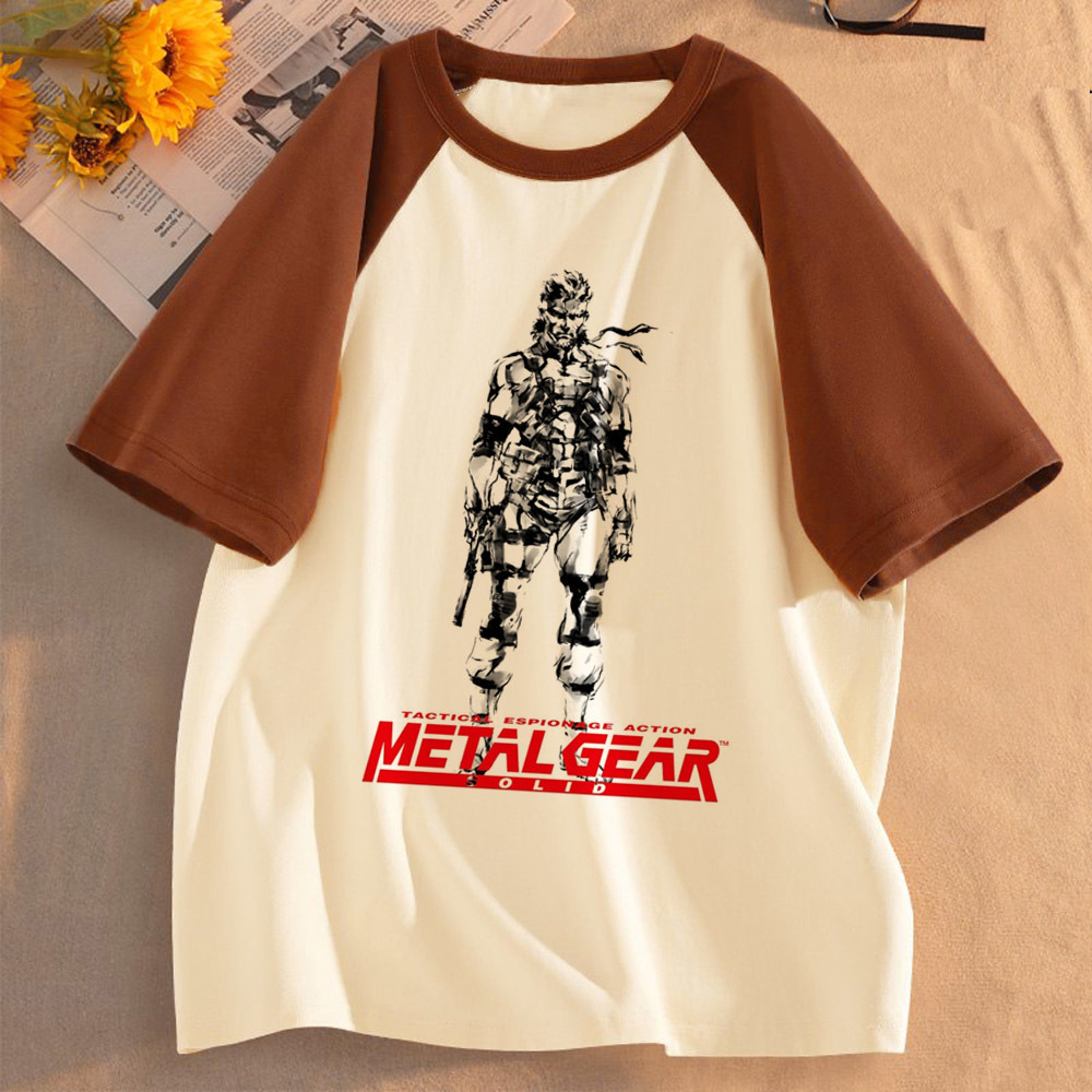 Metal Gear Solid Top-T-Shirts  – Women Fashion 80S Bewertung und Preis