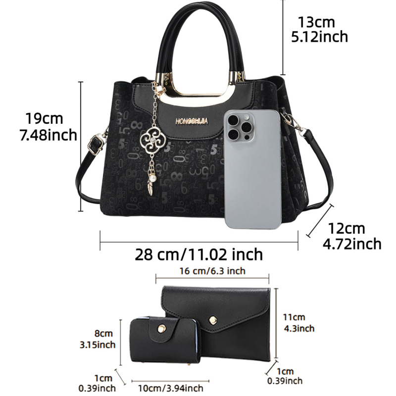 3-teiliges Modisches Damen-Han – Crossbody Bag Women Bewertung und Preis