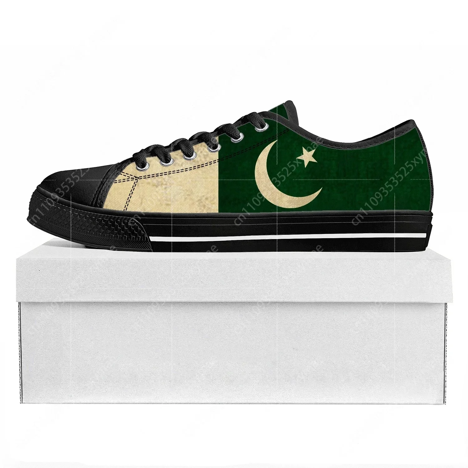 Pakistanische Flagge Low-Top-S – Women Fashion Pakistan Bewertung und Preis
