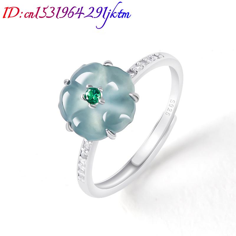 Blaue Burmesische Jadeit-Blume – Women'S Fashion Bewertung und Preis