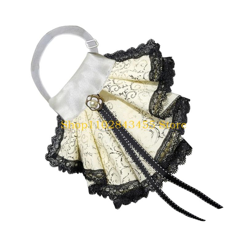 49MC Eleganter Spitzen-Jabot,  – Women'S Fashion Victorian Bewertung und Preis