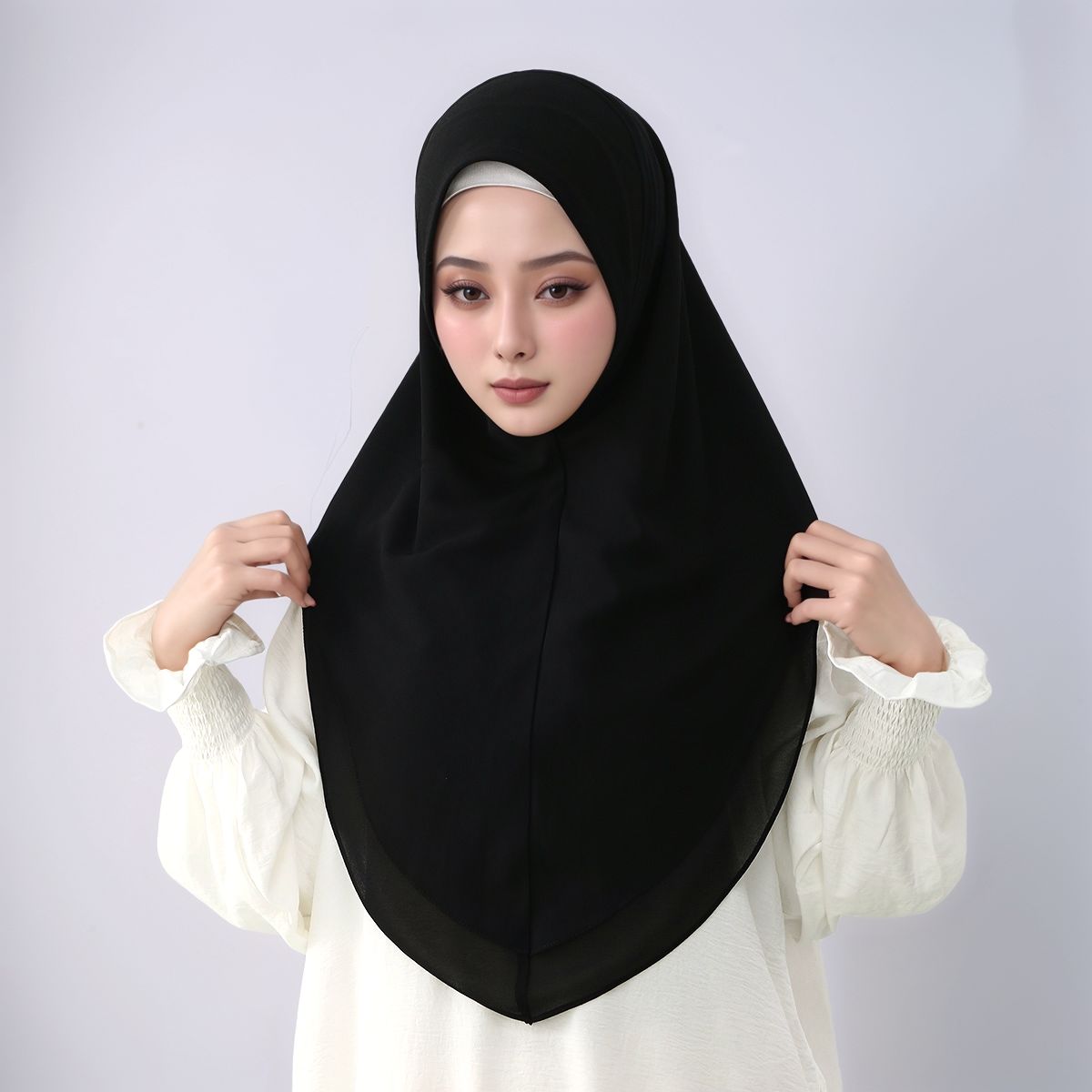 Neue doppellagige Chiffon-Klei – Women'S Fashion Headbands Bewertung und Preis