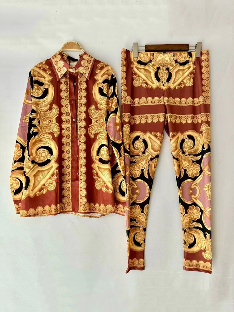 Retro-geometrisch bedrucktes,  – Women'S Fashion Leggings Bewertung und Preis