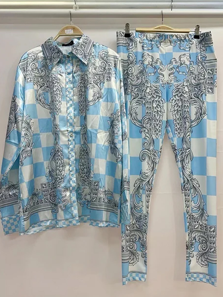 Retro-geometrisch bedrucktes,  – Women'S Fashion Leggings Bewertung und Preis