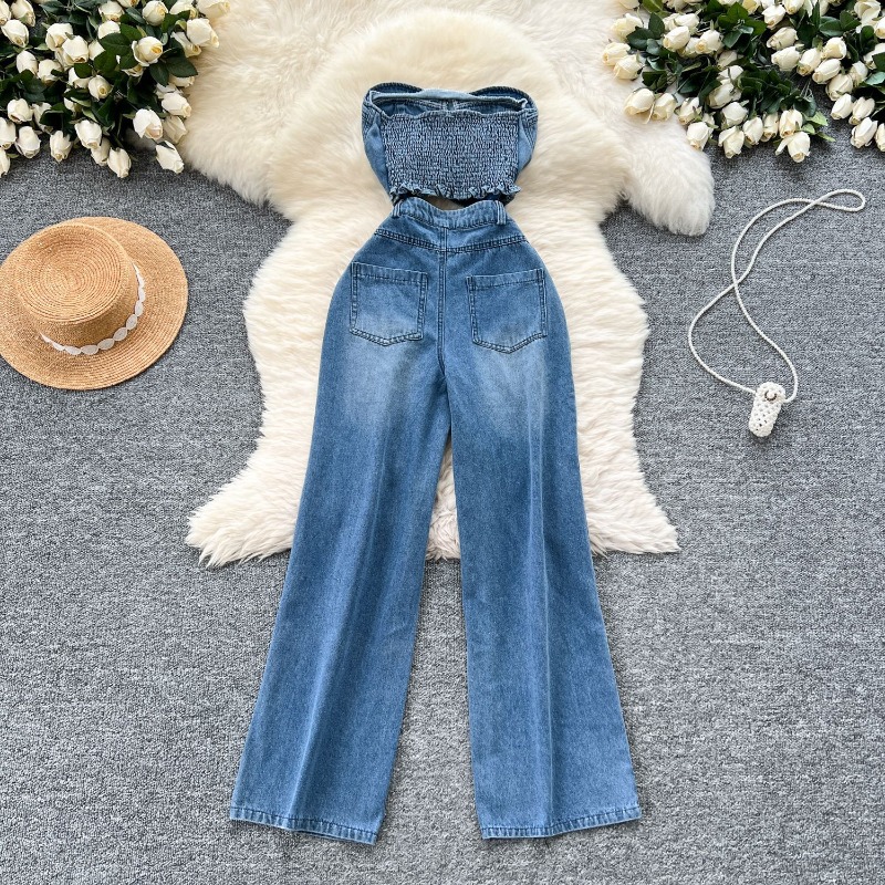 Denim-Jumpsuits für Damen, Ein – Mom Jeans Women Bewertung und Preis