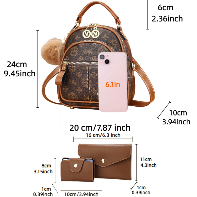 3-teiliges Damen-Taschenset, l – Crossbody Bag Women Bewertung und Preis