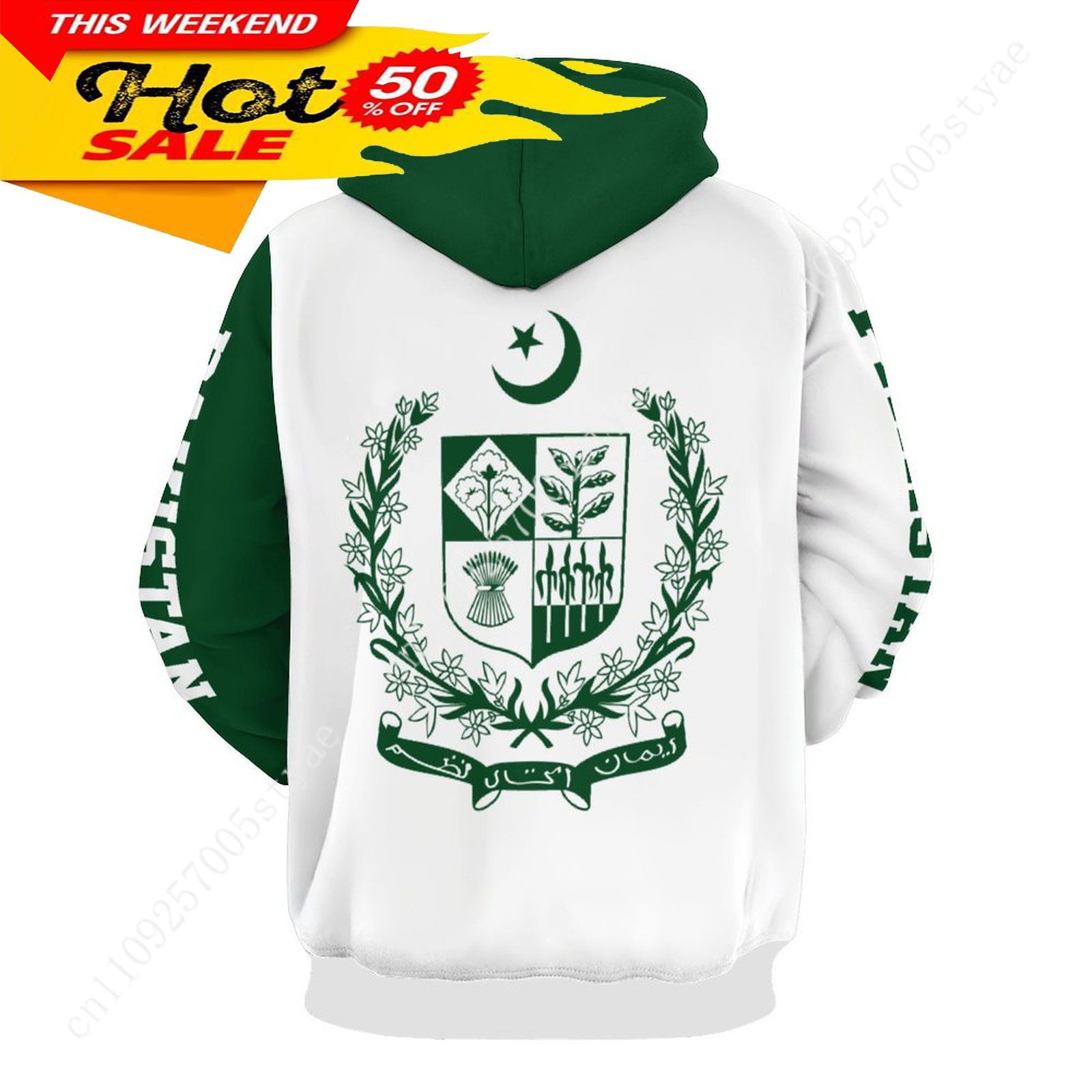 Pakistan Flagge Hoodie Männer  – Women Fashion Pakistan Bewertung und Preis
