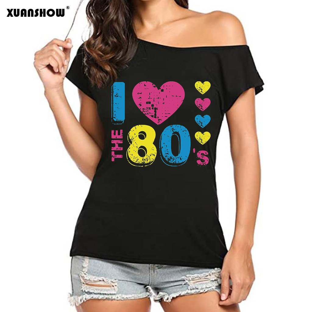 Modisches Sommer-T-Shirt für D – Women Fashion 80S Bewertung und Preis