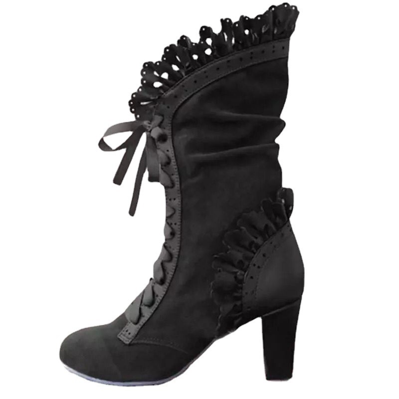 Winter Lace Up Damen High Heel – Women'S Fashion Victorian Bewertung und Preis