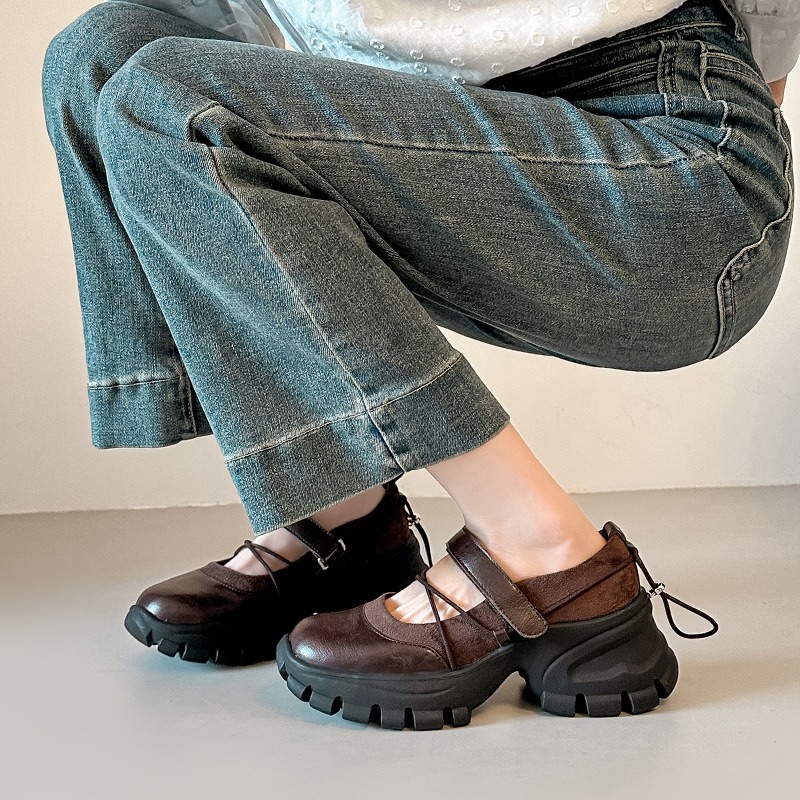 Neue Retro-Ballett-Mary-Jane-S – Women'S Fashion Sandals Bewertung und Preis