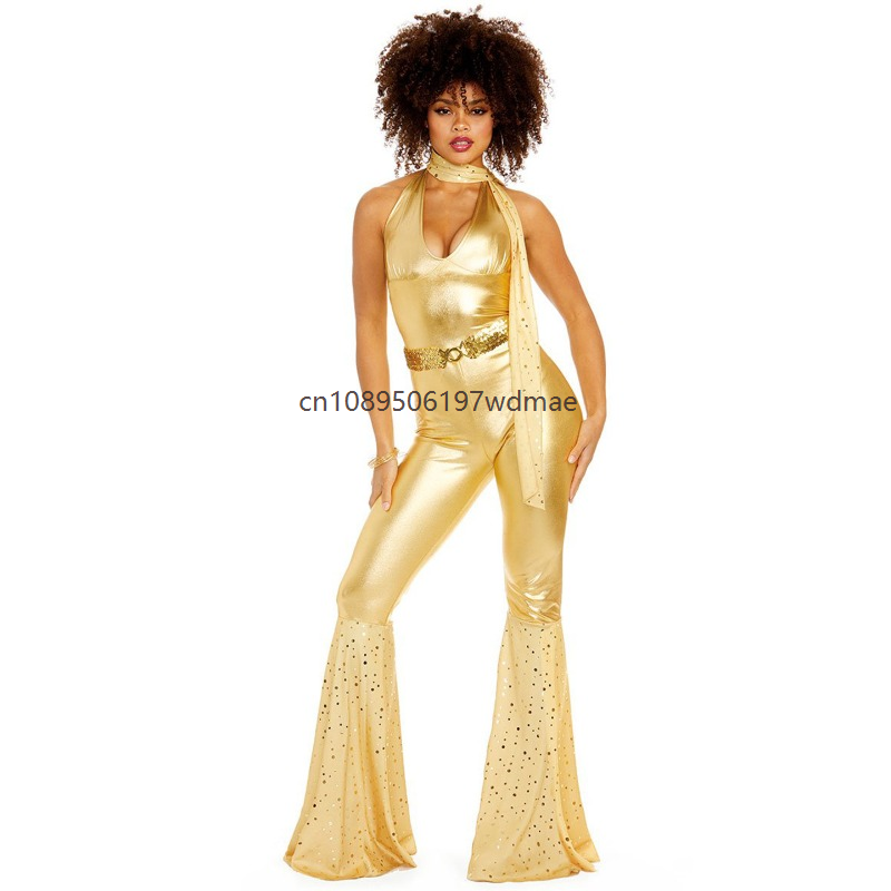 70er-Jahre Retro Disco-Kostüm, – Women Fashion 80S Bewertung und Preis