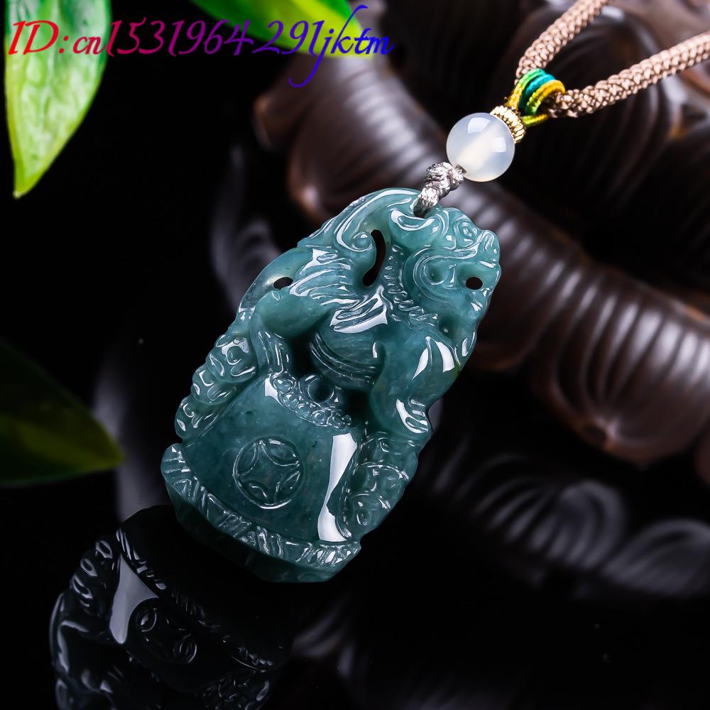 Burmesischer Jadeit Pixiu Anhä – Women'S Fashion Bewertung und Preis