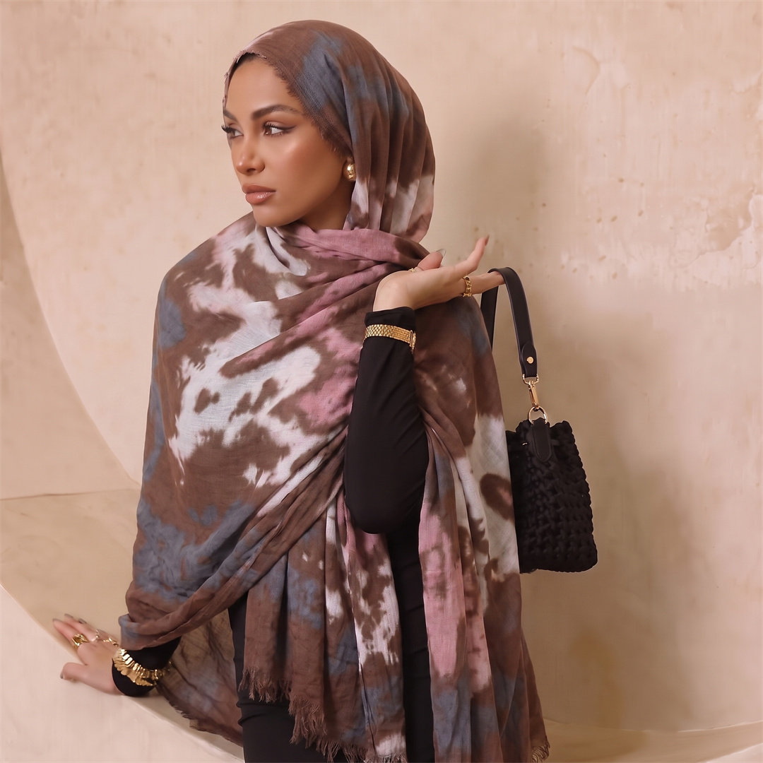 Boho Batik-Druck Rayon Hijab S – Women'S Fashion Headbands Bewertung und Preis