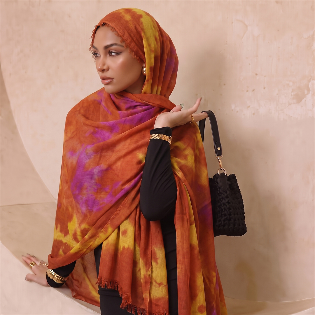 Boho Batik-Druck Rayon Hijab S – Women'S Fashion Headbands Bewertung und Preis
