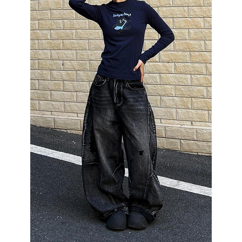 ZHIZOU Damen Tomboy Dark Acade – Mom Jeans Women Bewertung und Preis