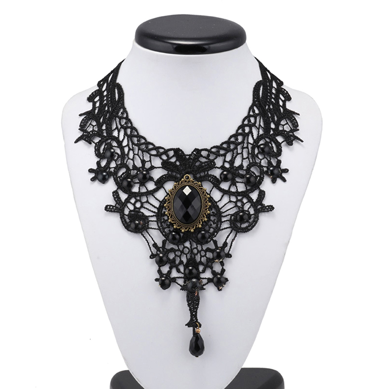 Heißer Verkauf: Schwarze Spitz – Women'S Fashion Victorian Bewertung und Preis