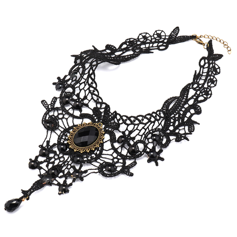 Heißer Verkauf: Schwarze Spitz – Women'S Fashion Victorian Bewertung und Preis