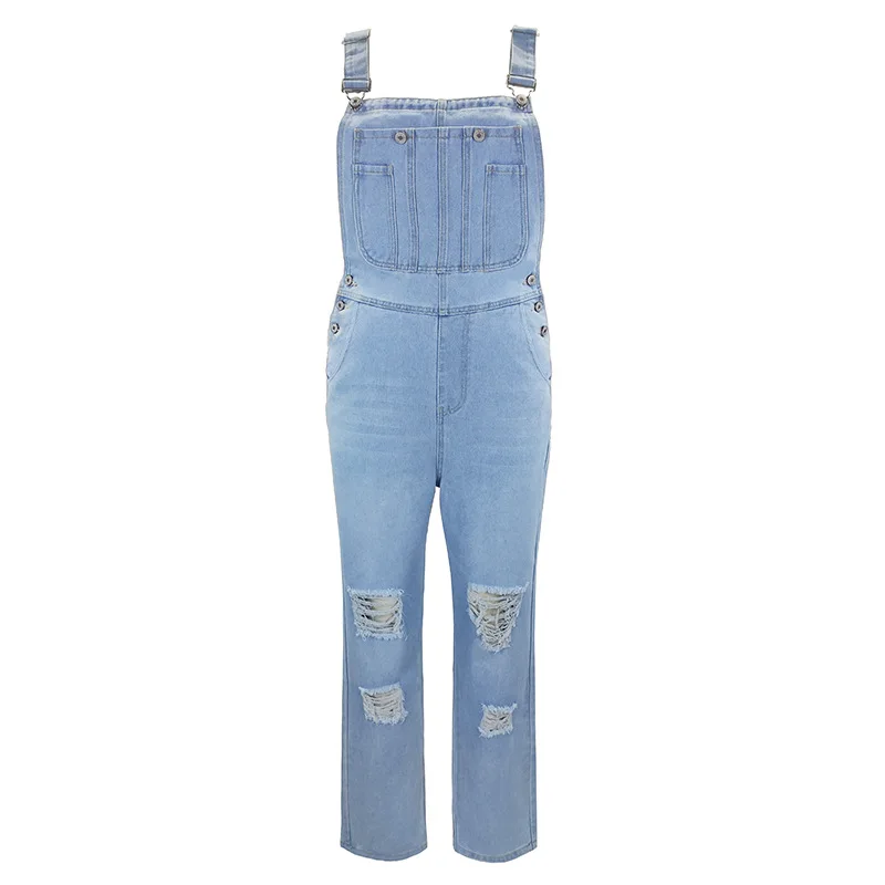 Blaue Jeans Overalls Overalls  – Mom Jeans Women Bewertung und Preis