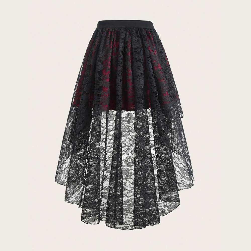 Plus Größe Gothic Elegante Fra – Women'S Fashion Kilt Bewertung und Preis