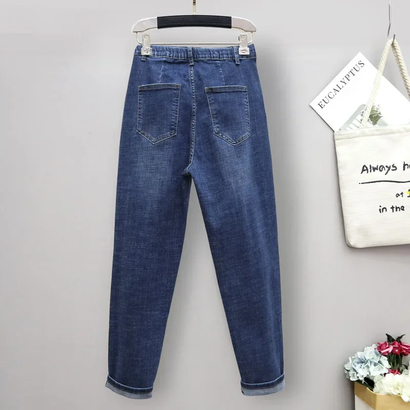 Frühling Herbst Große Größe Je – Mom Jeans Women Bewertung und Preis