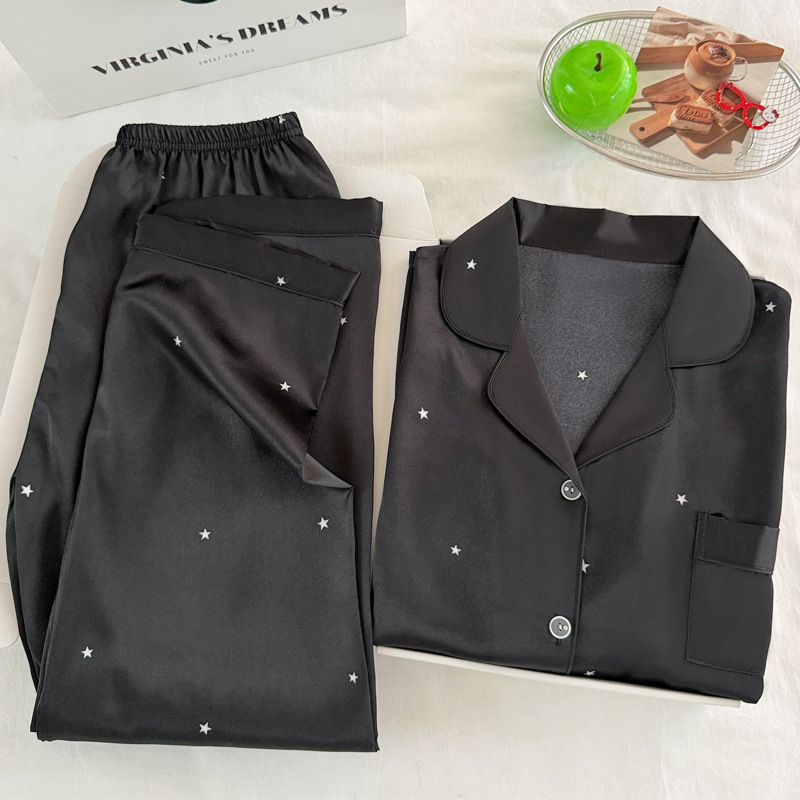 Modischer, schlichter Stern-Py – Women'S Fashion Pajamas Bewertung und Preis