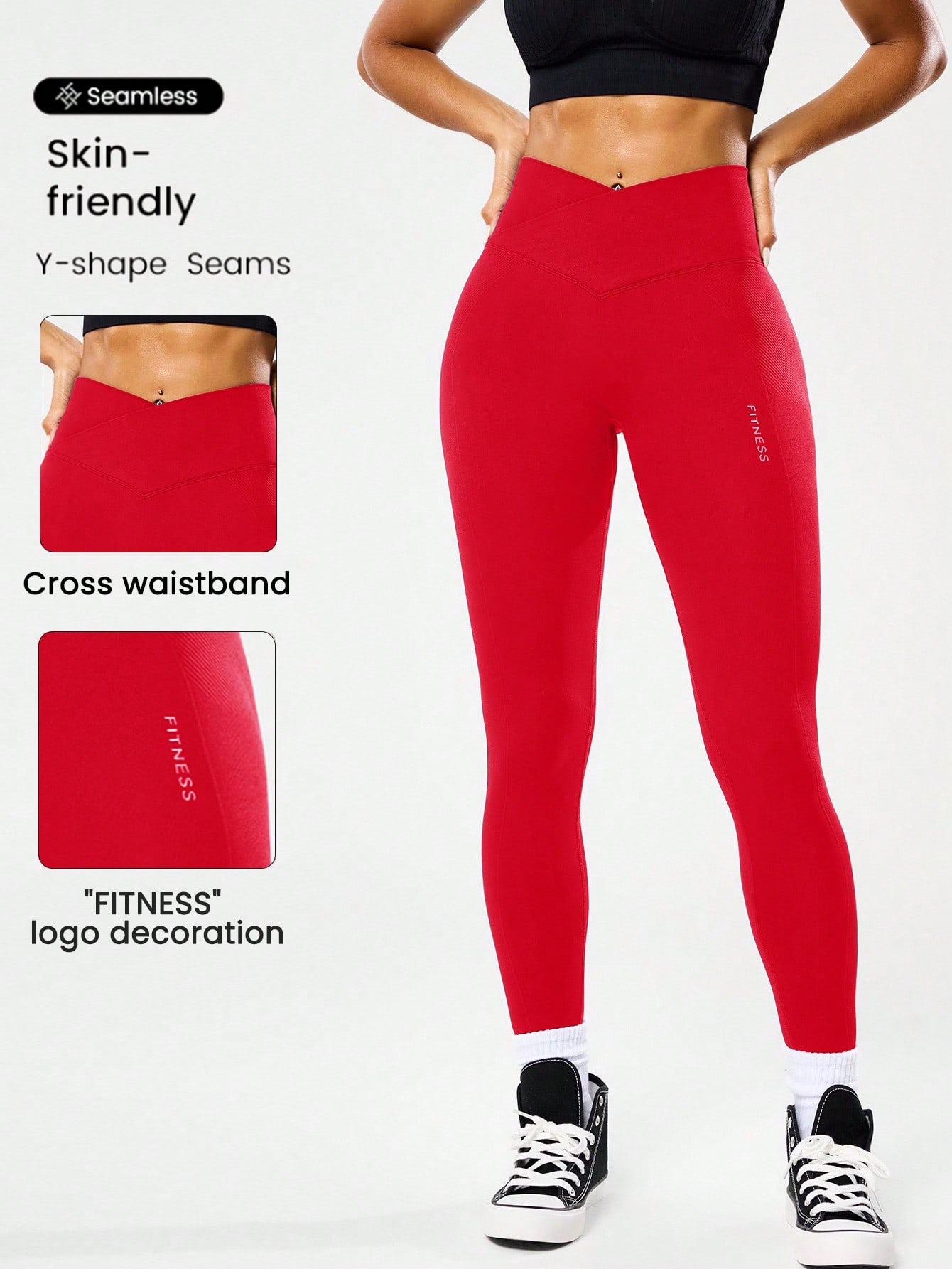 Nahtlose Yoga-Leggings mit hoh – Women'S Fashion Leggings Bewertung und Preis