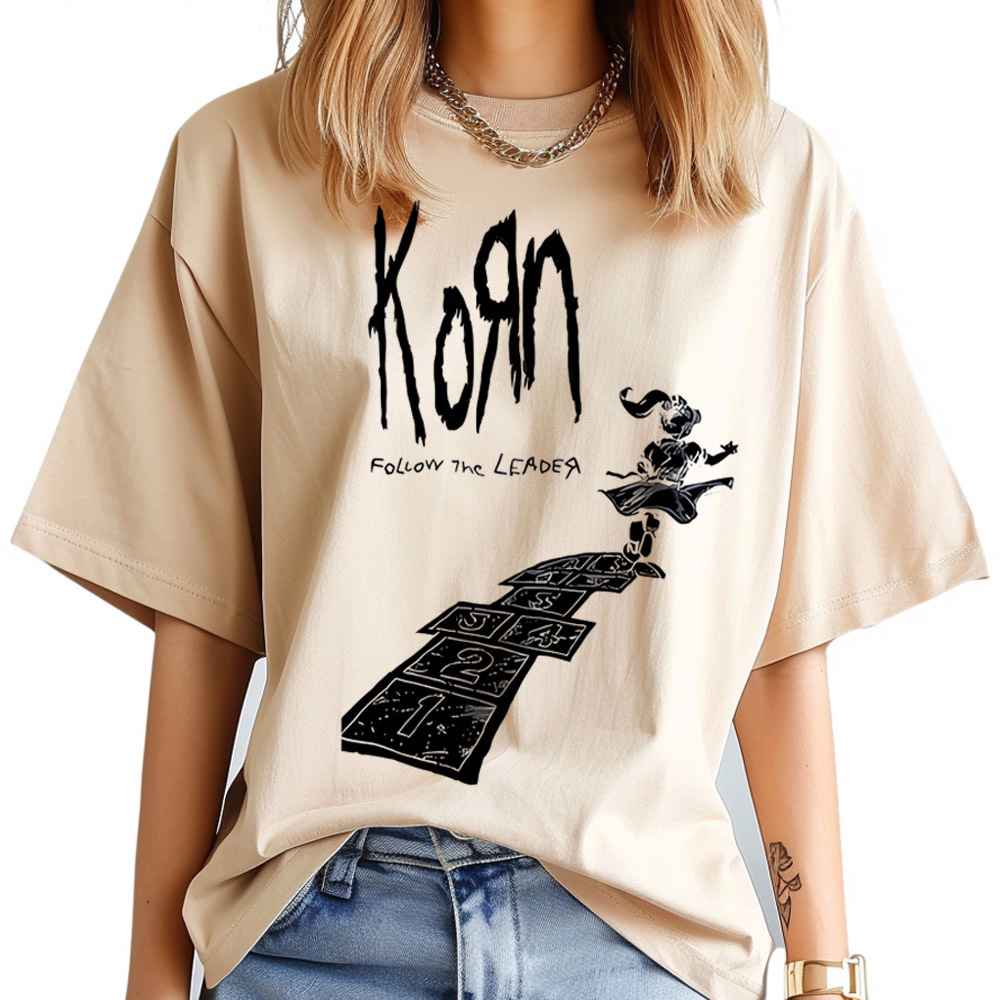 Korn T-Shirt Damen koreanische – Women Fashion 80S Bewertung und Preis